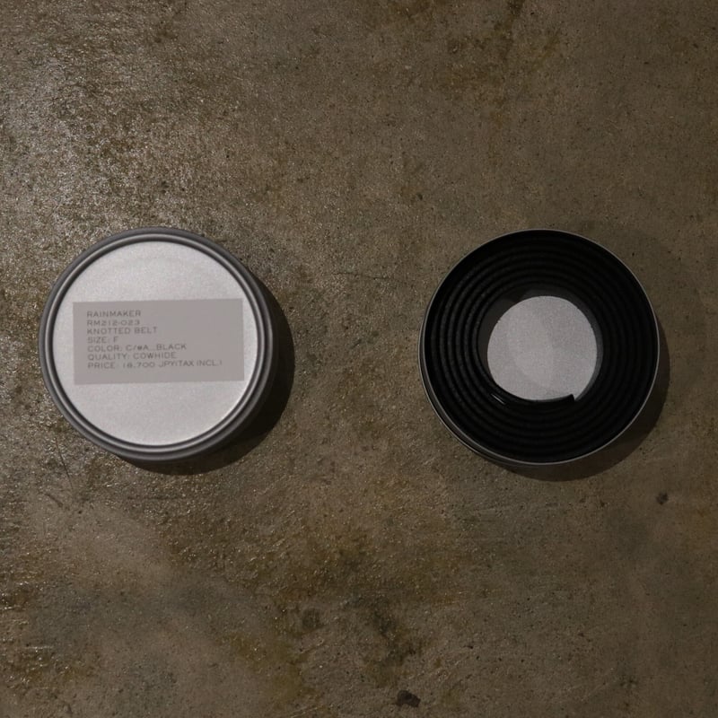 RAINMAKER KNOTTED BELT | MusterWerk