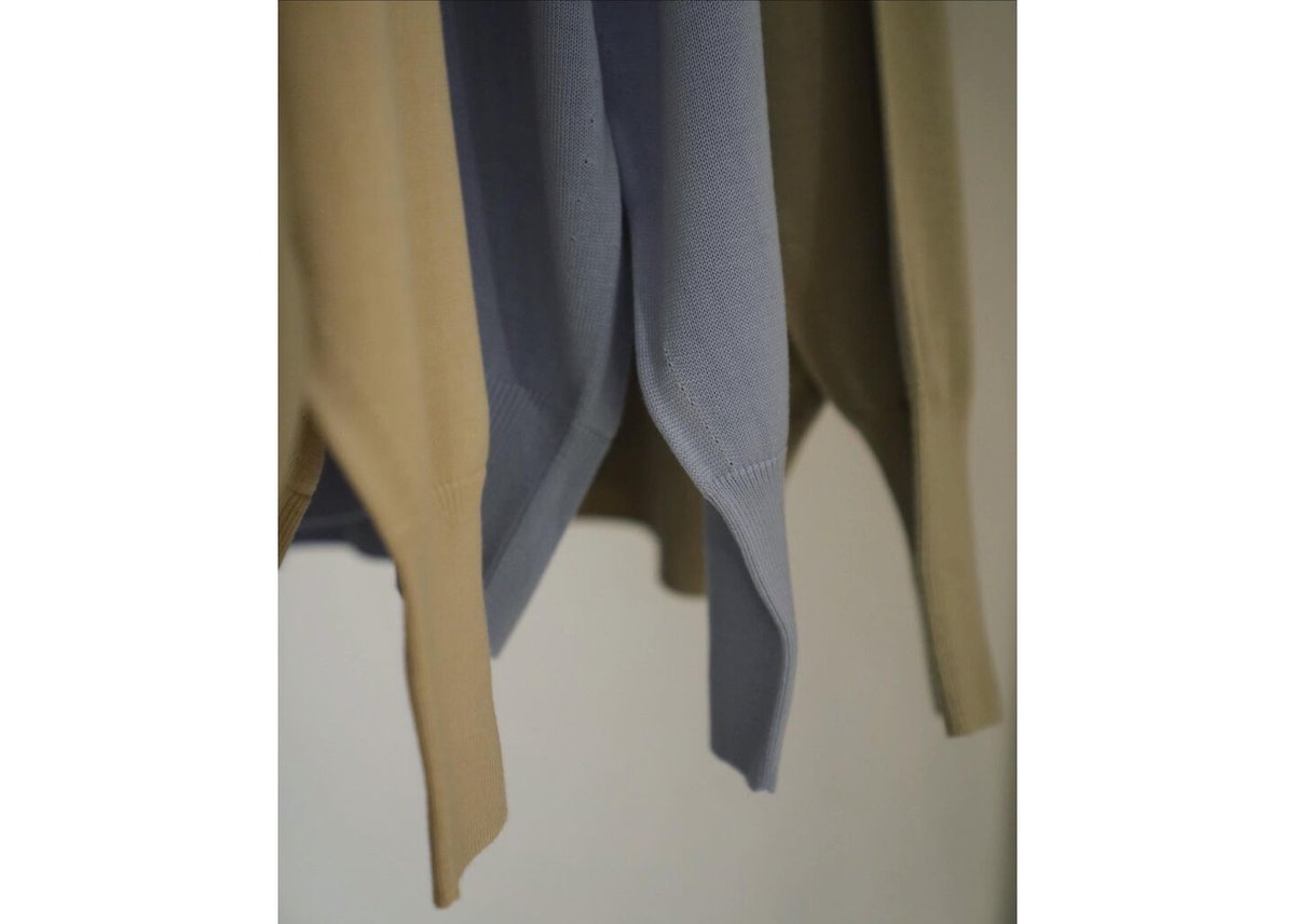 Olde H & Daughter SILK PLAIN STITCH CREW NECK K