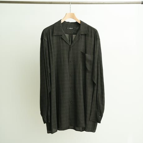MAATEE&SONS 強撚RAYON OPEN COLLAR SHIRTS