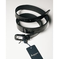 Anderson's Ex. WRAPPED-BUCKLE CROCODILE BELT