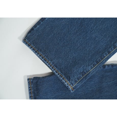 cantate Denim Straight Trousers (VINTAGE WASH)