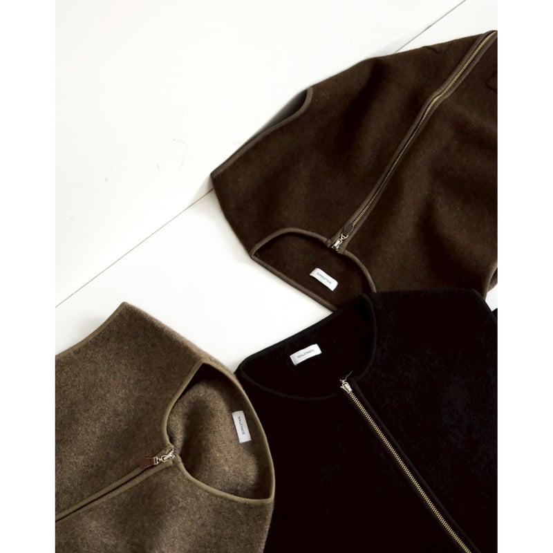 WALENODE innocent YAK Zip-up vest | MusterWerk
