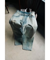 ANCELLM AGING SELVEDGE SHOECUT 5P DENIM PANTS U