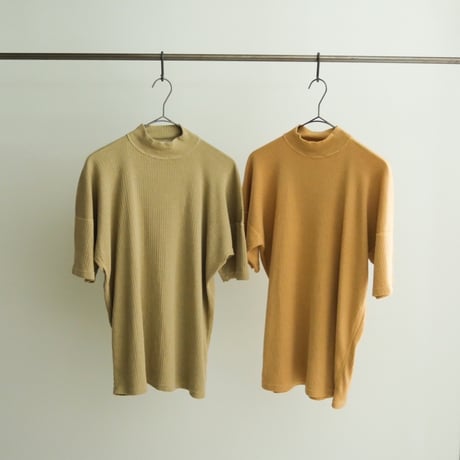 Olde Homesteader EXTRA COTTON RIB MOCK NECK S/S