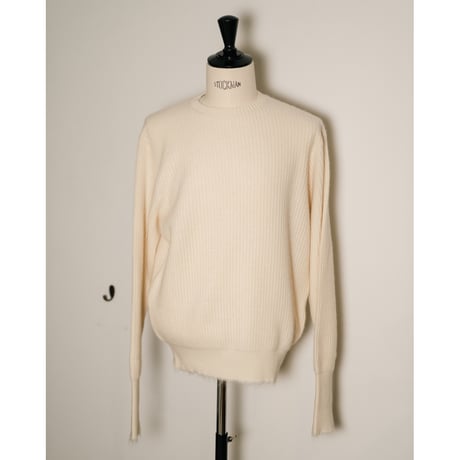 MAATEE&SONS BABY CASH WAFFLE SWEATER