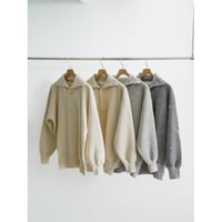 Olde Homesteader EXTRA COTTON FLEECE STAND NECK LONG SLEEVE