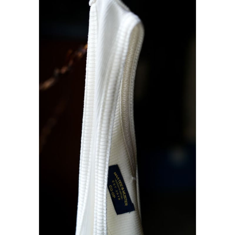 MAATEE&SONS Ex. WASHABLE SILK RIB TANK TOP | Mu