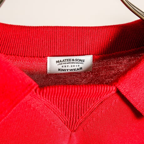 MAATEE&SONS POLO SWEATER