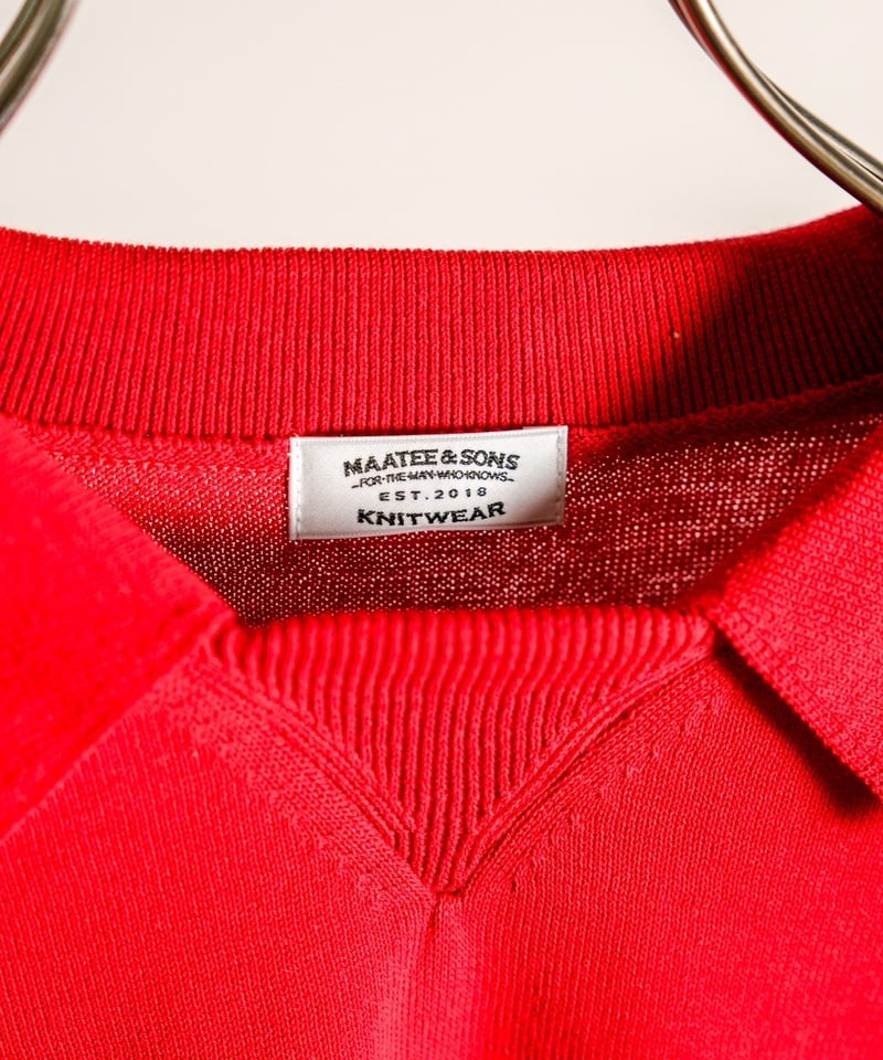 MAATEE&SONS POLO SWEATER | MusterWerk MAATEE&SONS POLO SWEATER | MusterWerk