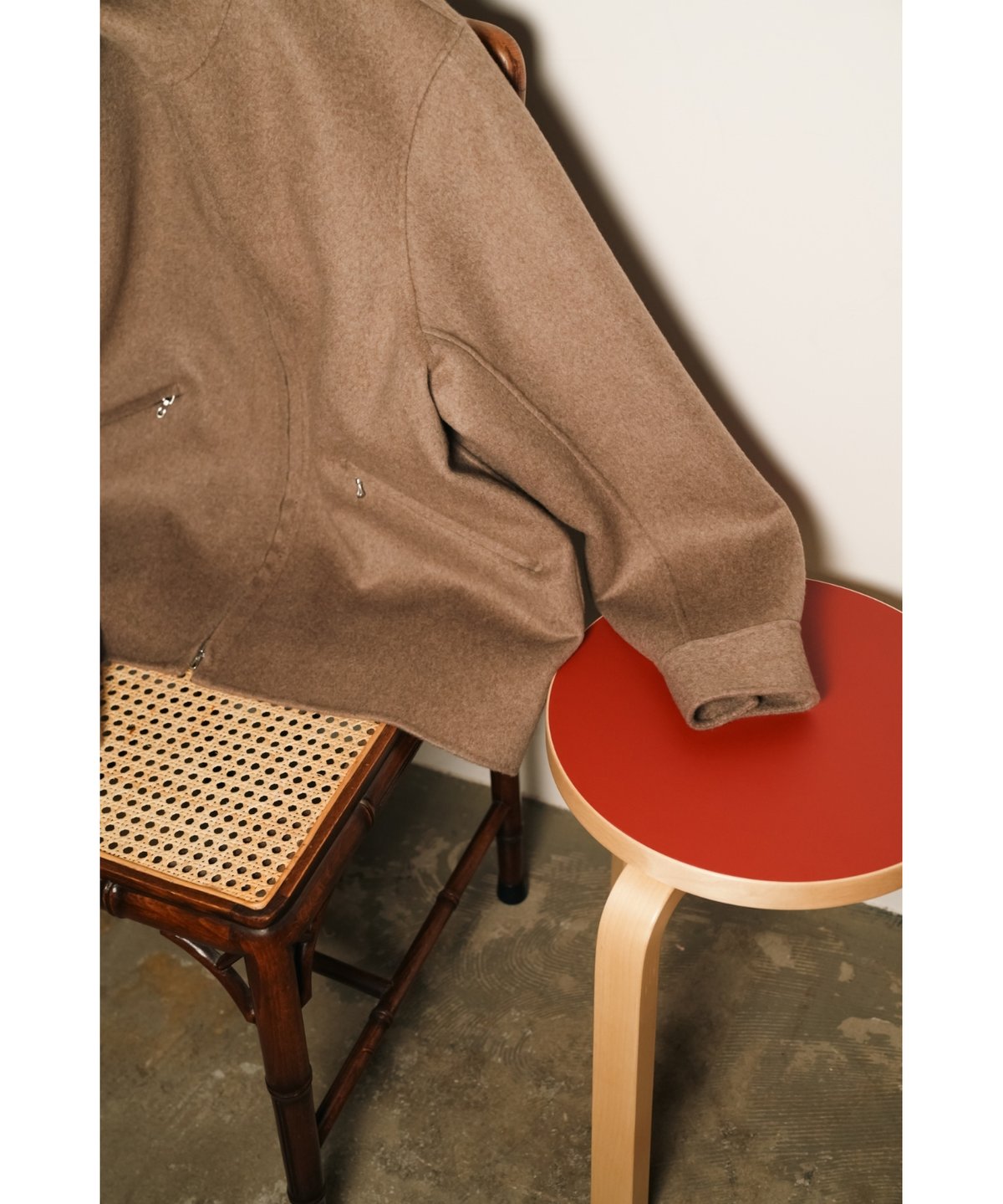 MAATEE&SONS CASHMERE/MINK SPORTS JACKET | Muste