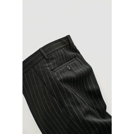 BIBOJA High Waisted Flare Trousers -No Pleat/Slanted Pockets