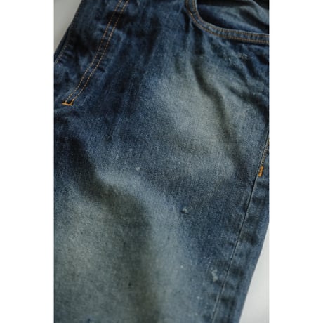 ANCELLM #07 SLIM STRAIGHT 5P DENIM PANTS