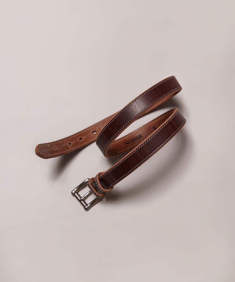 niceness BLADE LEATHER BELT ナイスネス NICENESS BLADE | MusterWerk