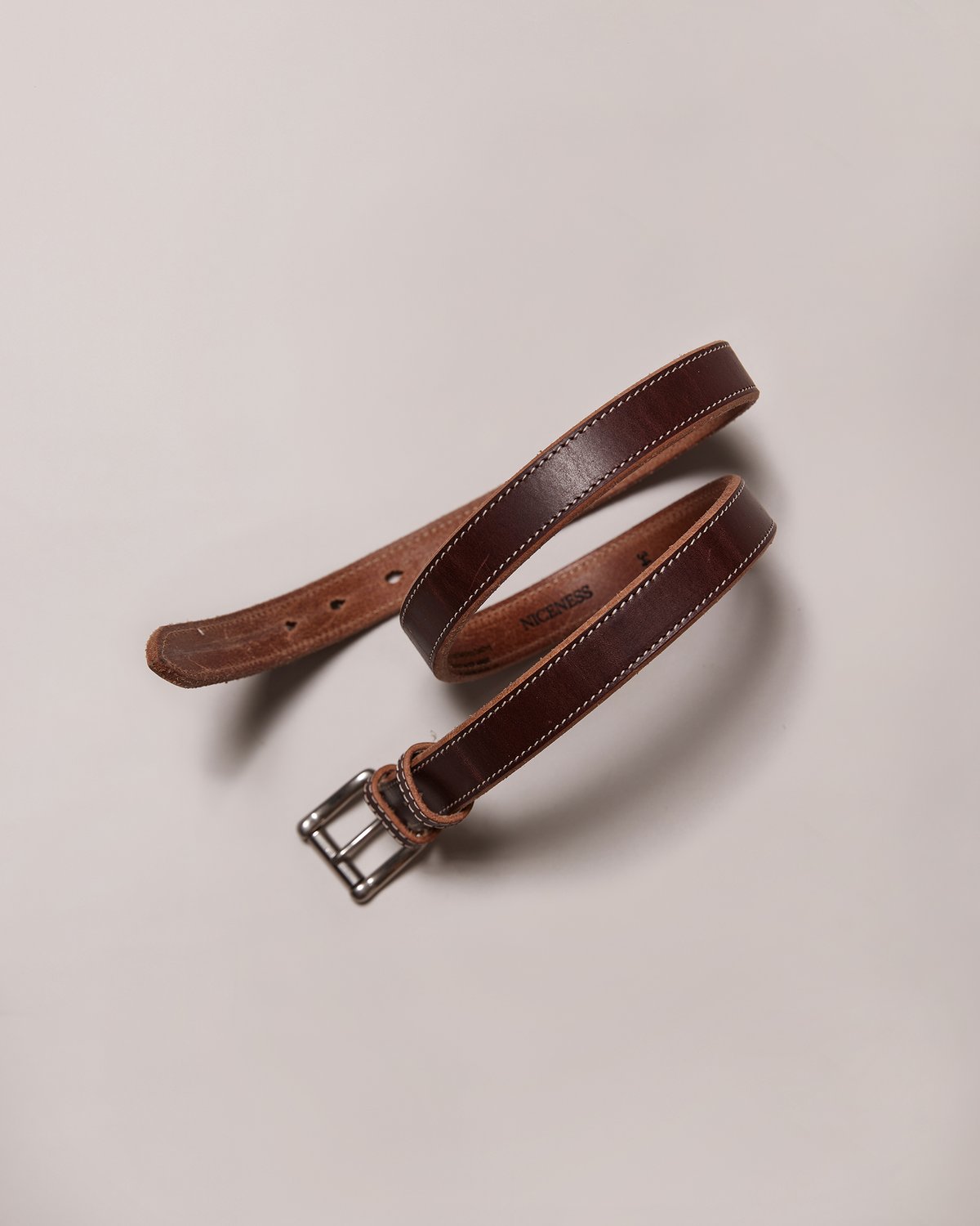 niceness BLADE LEATHER BELT ナイスネス NICENESS BLADE | MusterWerk