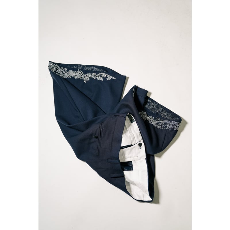 MAATEE&SONS Ex. 裾刺繍 SHORT TROUSER 