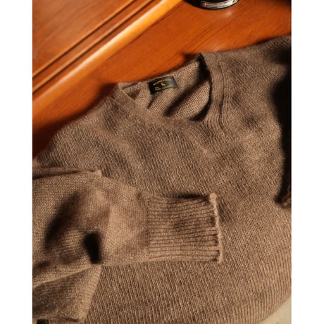 MAATEE&SONS CASHMERE/MINK LOOSE V SWEATER