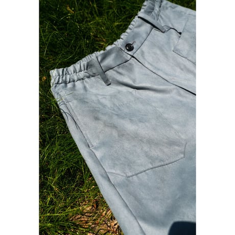 RAKINES Ex. Micro light suede / 6 pockets shorts