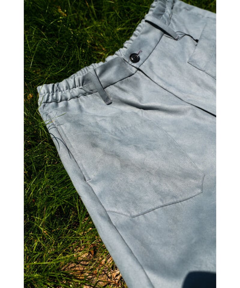 RAKINES Ex. Micro light suede / 6 pockets short