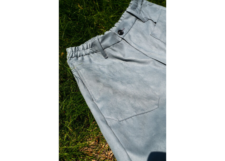 RAKINES Ex. Micro light suede / 6 pockets short