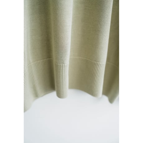 Olde H & Daughter SILK PLAIN STITCH CREW NECK P/O