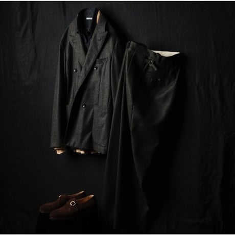 MAATEE&SONS GENTLEMAN FLANNEL COOPER PANTS