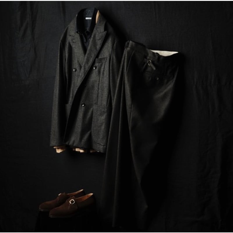 MAATEE&SONS GENTLEMAN FLANNEL COOPER PANTS | Mu