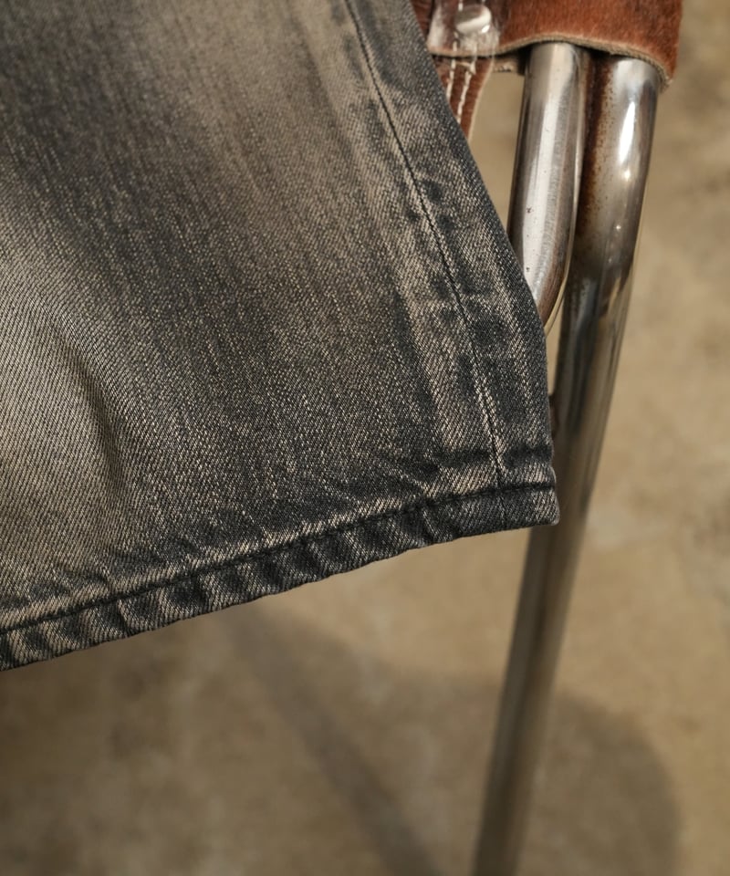 ANCELLM AGING WIDE DENIM 5P PANTS | MusterWerk ANCELLM AGING WIDE DENIM 5P PANTS | MusterWerk