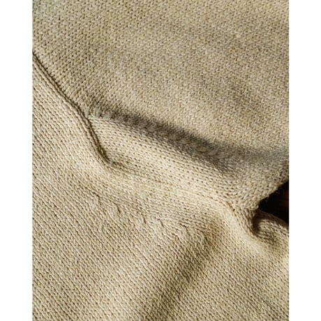 Olde H&Daughter SILK COTTON BOAT NECK P/O