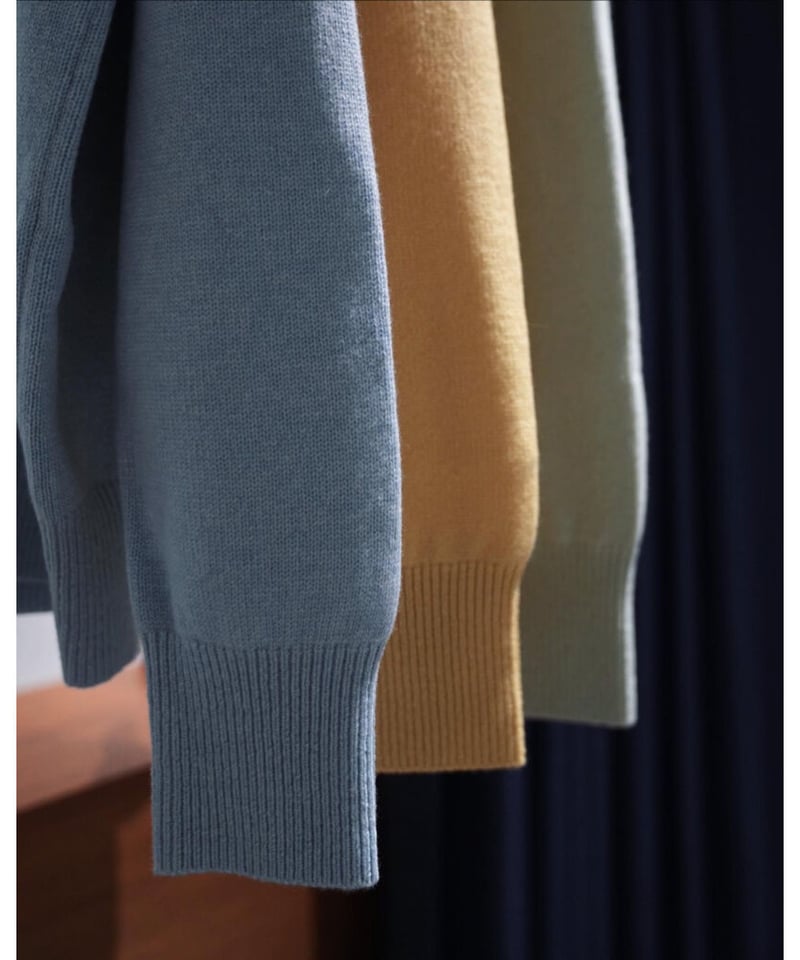 MAATEE&SONS ド度詰めCASHMERE V/N SWEATER | MusterWerk MAATEE&SONS ド度詰めCASHMERE V/N SWEATER | MusterWerk