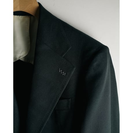 MAATEE&SONS Ex. HARD TWISTED SILK SINGLE BLAZER