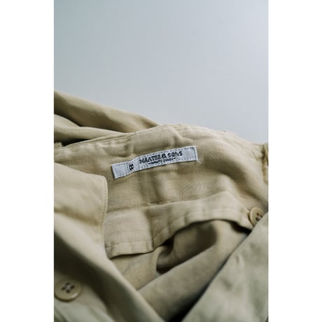 MAATEE&SONS ドゥルン CHINO TROUSER