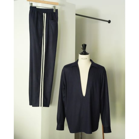 KANEMASA PHIL. Ex.Washable Cashmere Track Pants
