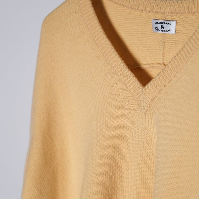 MAATEE&SONS カシミヤミンク LOOSE V SWEATER 24aw MAATEE&SONS 24AW カシミヤミンク LOOSE V SWEATER - メルカリ