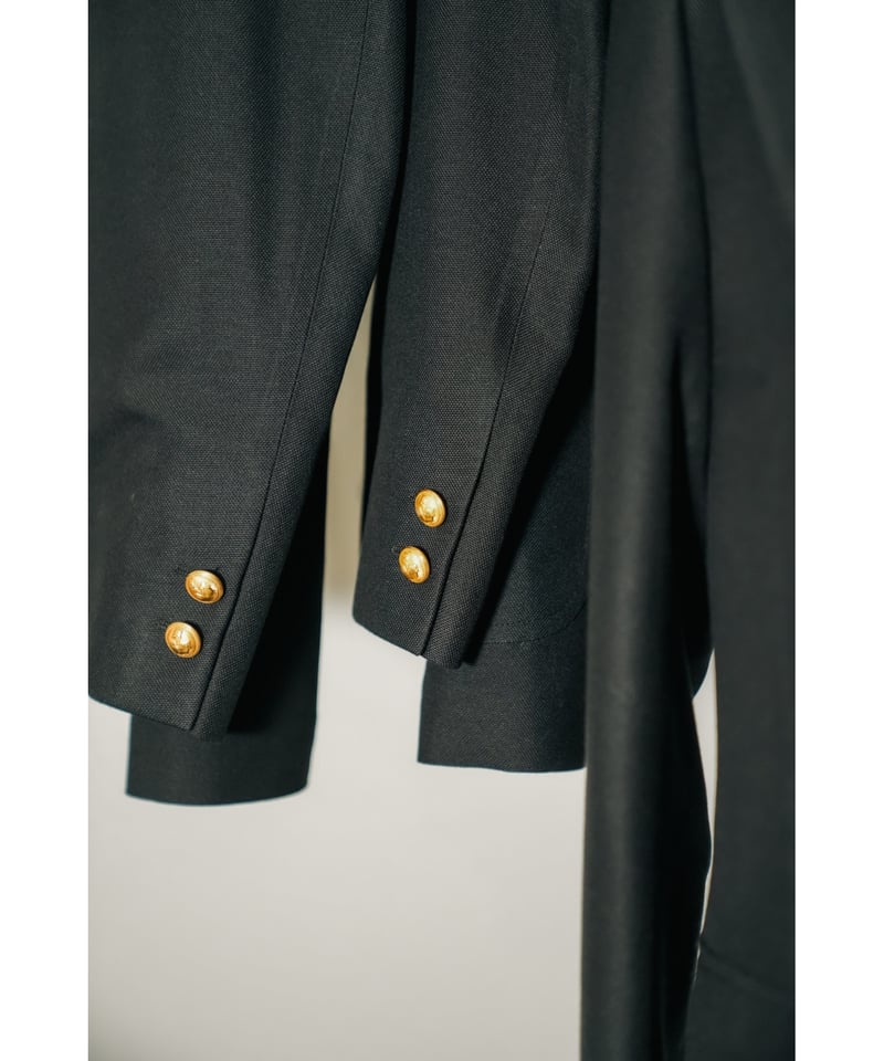MAATEE&SONS Ex. HARD TWISTED SILK SINGLE BLAZER