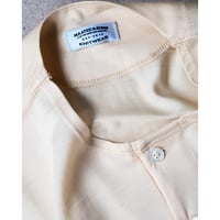 MAATEE&SONS Ex.240/2 SILK PIQUE HENRY TEE L/S