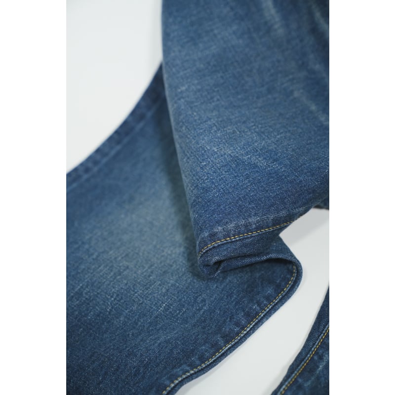 cantate Denim Flare Trousers (VINTAGE WASH) | M