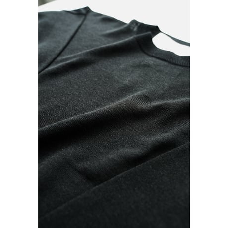 Olde H&Daughter "JYARI-JYARI SILK" CREW P/O