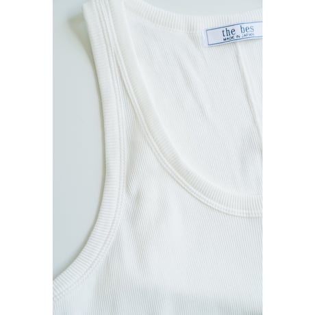 the bes TWISTED SUPIMA COTTON RIB TANK TOP 2-pack