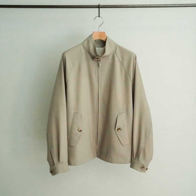 The CLASIK DORMEUIL TONIK WOOL HARRINGTON | Mus