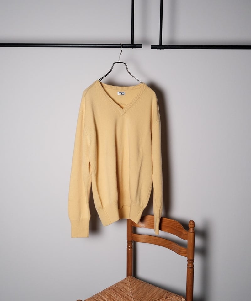 MAATEE&SONS ド度詰めCASHMERE V/N SWEATER | MusterWerk MAATEE&SONS ド度詰めCASHMERE V/N SWEATER | MusterWerk
