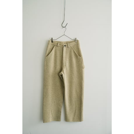 【26AW受注】Olde H&Daughter Ex. BOILED NEP WOOL PT