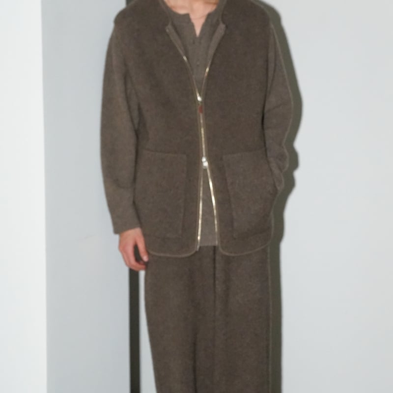 トップス WALENODE innocent YAK Zip up vest WALENODE innocent YAK Zip-up vest | MusterWerk