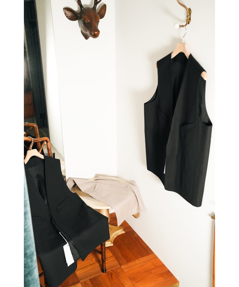 LEA BOBERG D.W. VEST - JP WOOSTED SERGE | Muste