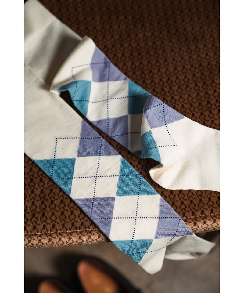 MAATEE&SONS ARGYLE LONG SOCKS | MusterWerk