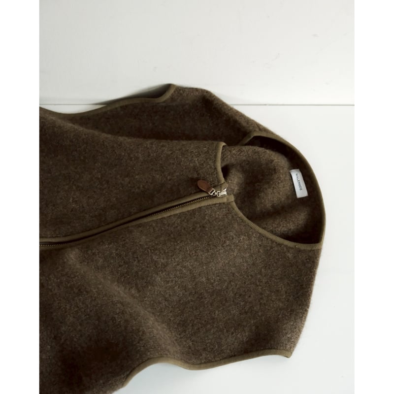 WALENODE innocent YAK Zip-up vest | MusterWerk