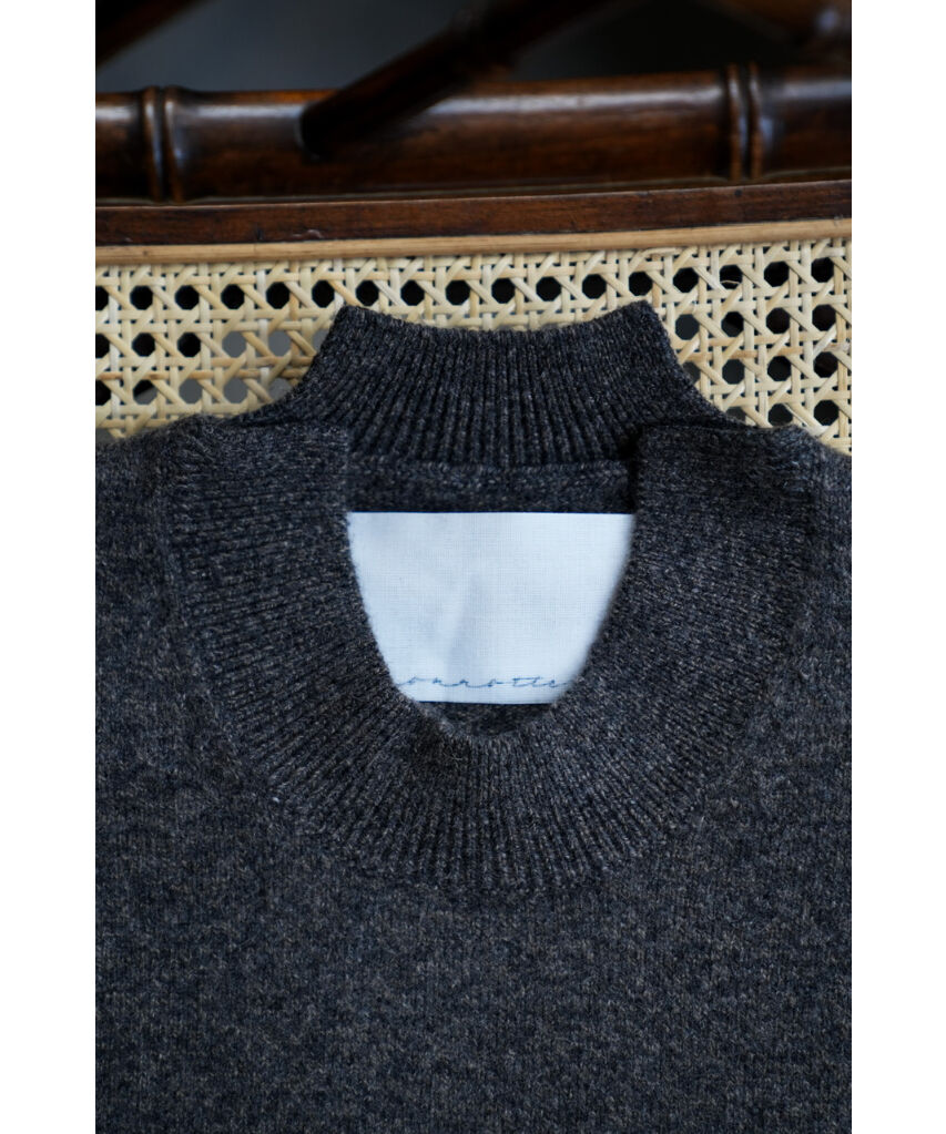 nagonstans layered-neck pullover 美品 nonnotte 