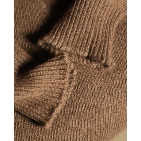 MAATEE&SONS CASHMERE/MINK LOOSE V SWEATER