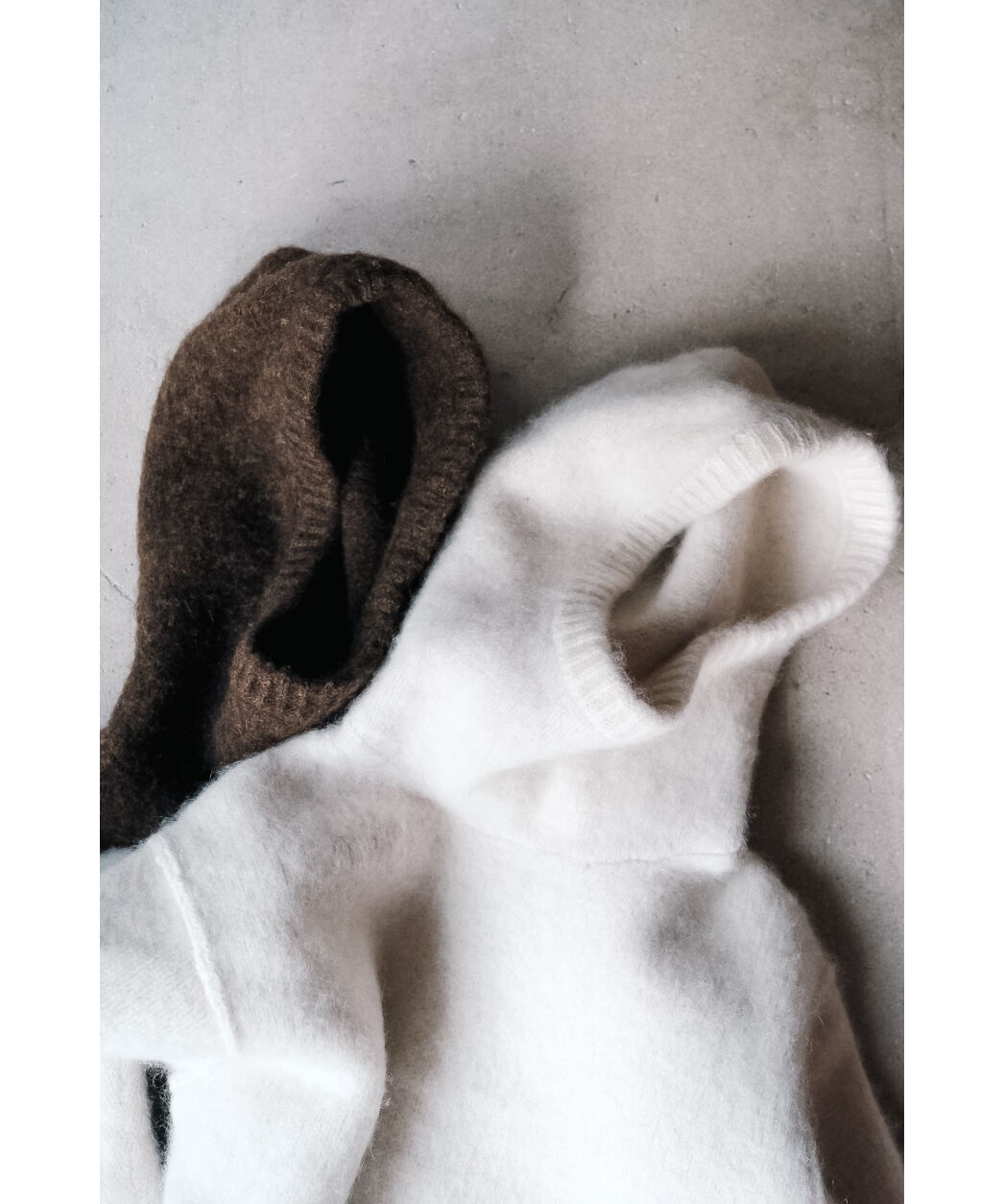 slopeslow Yak Shetland HOODIE BALACLAVA | Muste slopeslow Yak Shetland HOODIE BALACLAVA | Muste