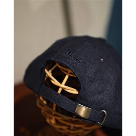 ULTERIOR Ex. LINEN WEATHER CLOTH 6 PANELED CAP