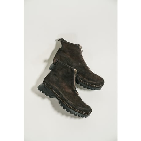 GUIDI "VS01" FRONT ZIP BOOTS